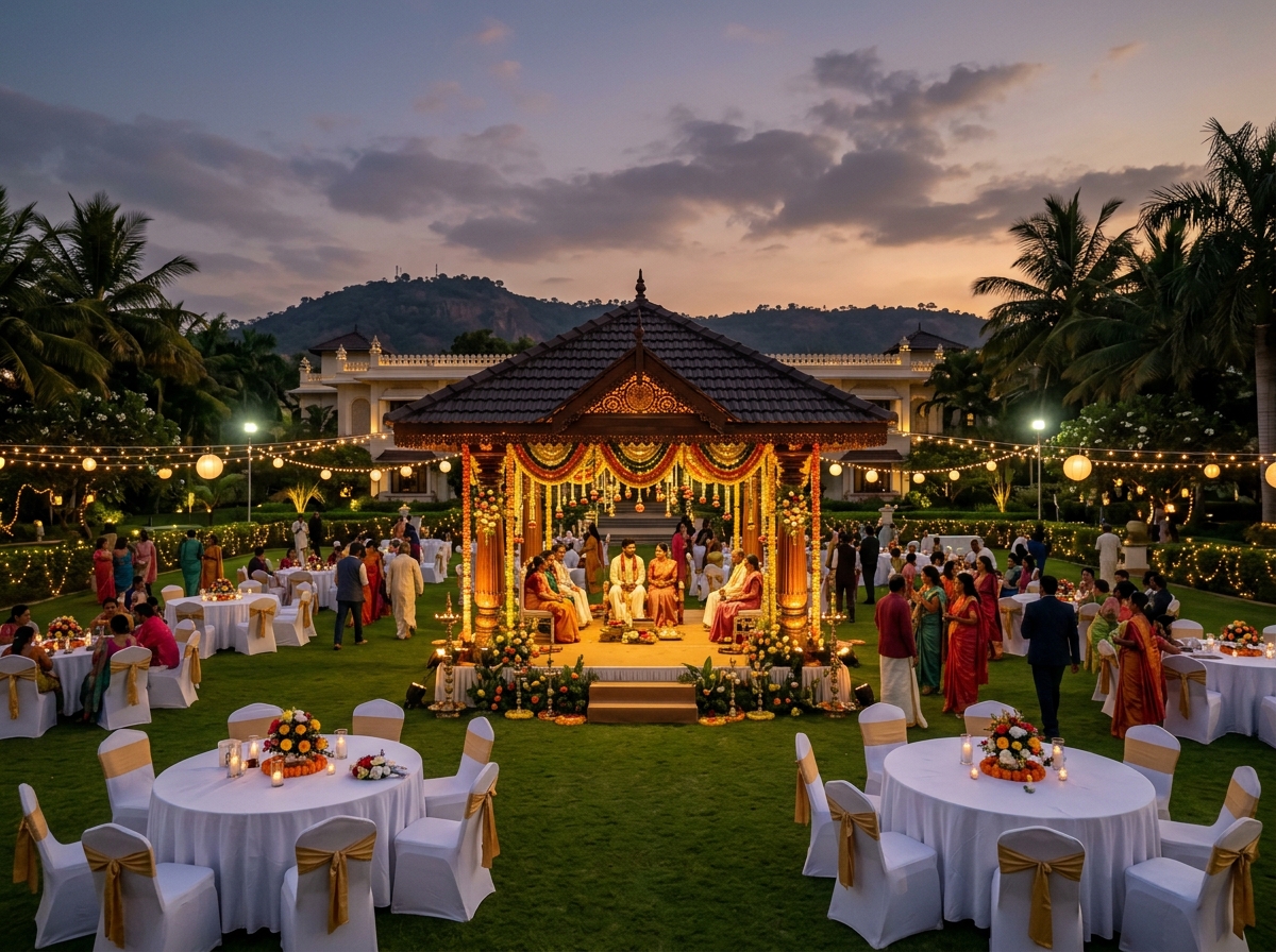 Open-Air Royal Lawn - 1500+ Guests
